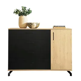 komoda-120cm-czarny-dab-biszkoptowy-mati-10
