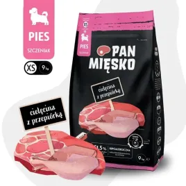 pan-miesko-karma-sucha-cielecina-z-przepiorka-male-rasy-szczeniak-xs-9kg