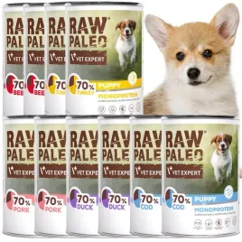 raw-paleo-puppy-dog-400g-zestaw-5-smakow-karmy-dla-szczeniaka-psa-10x400g