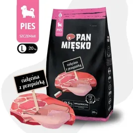 pan-miesko-karma-sucha-dla-szczeniat-cielecina-przepiorka-duze-rasy-l-20kg