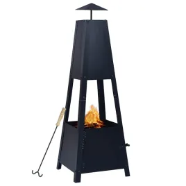 palenisko-ogrodowe-piramida-na-4-nozkach-czarne-35x35x99-cm