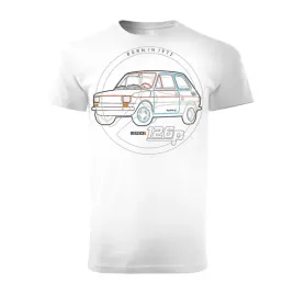 koszulka-motoryzacyjna-z-samochodem-maly-fiat-126p-maluch-meska-biala-regul