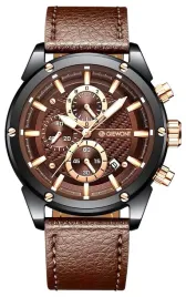 zegarek-meski-giewont-chronograph-sapphire-czarno-brazowy-gw8810-a3