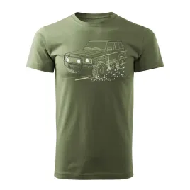 koszulka-z-samochodem-terenowym-nissan-patrol-4x4-meska-khaki-regular