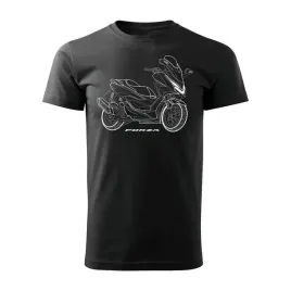 koszulka-ze-skuterem-na-skuter-honda-forza-meska-czarna-regular