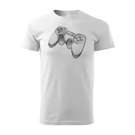 koszulka-z-padem-dla-gracza-gamer-gamingowa-pad-ps-5-meska-biala-regular