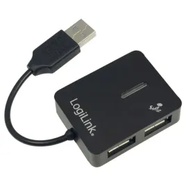 logilink-usb-2-0-4-port-hub-480-mbit-s-czarny