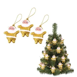 ozdoby-choinkowe-mikolaje-brokat-zlote-arpex-5-cm-3-szt