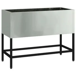 podwyzszona-doniczka-ogrodowa-srebrny-60-x-26-x-45-cm