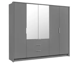 nowoczesna-szafa-5d3s-255cm-lustro-grafit-st