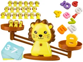 gra-nauka-liczenia-rownowaznia-waga-szalkowa-lew-lion-balance