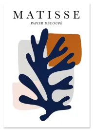 plakat-cyfrowy-do-wydruku-lisc-matisse