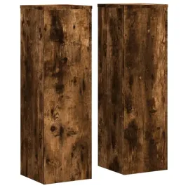 stojaki-na-rosliny-2-szt-przydymiony-dab-25x25x80-cm