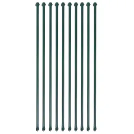 zestaw-10-metalowych-slupkow-ogrodowych-zielony-1m