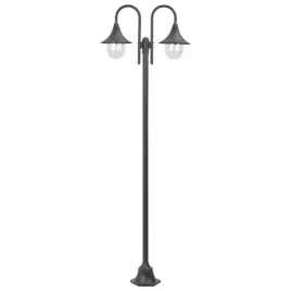 lampa-ogrodowa-brazowa-z-2-latarniami-wysokosc-220-cm-srednica-25-cm