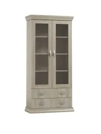 nowoczesna-witryna-95cm-dab-sonoma-wika