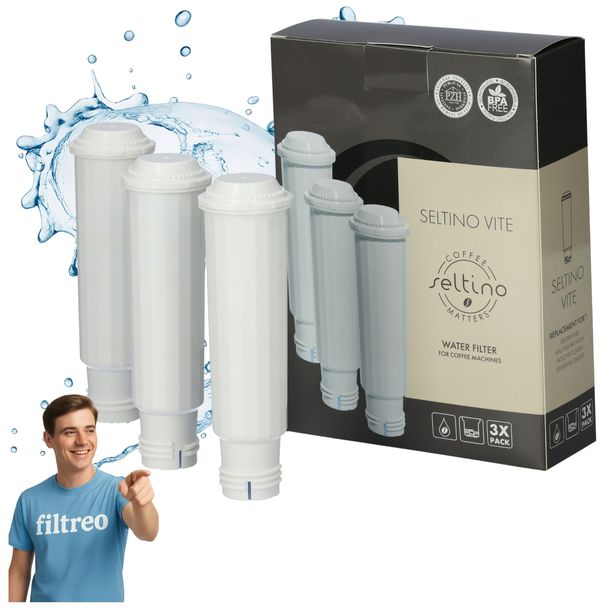 3x FILTR WODY do EKSPRESU Melitta Pro Aqua zamiennik Seltino Vite ZESTAW