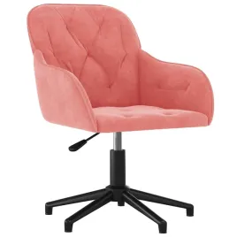 rozowe-obrotowe-krzeslo-biurowe-z-aksamitu-56-x-615-x-72-80-cm