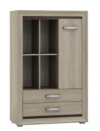 nowoczesna-komoda-1d2s-90cm-dab-sonoma-sandra