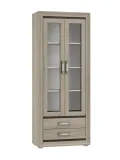 nowoczesna-witryna-80cm-dab-sonoma-sandra