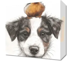 obraz-30x30cm-niespodziewani-kumple