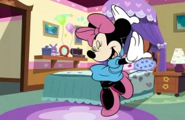 fototapeta-dla-dzieci-myszka-minnie-200x130-flizelina