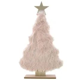 dekoracja-choinka-z-rozowym-futerkiem-drewniana-arpex-30-cm
