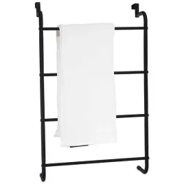 wieszak-metalowy-czarny-na-reczniki-lazienkowy-zawieszany-drabinka-na-drzwi