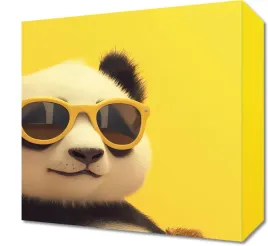 obraz-30x30cm-panda-w-wakacyjnym-nastroju