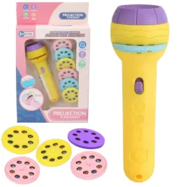 projektor-mini-reczny-latarka-2w1-zolty-dla-dzieci-7606z