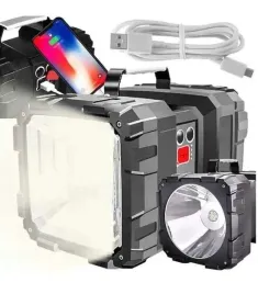 latarka-led-mocna-akumulatorowa-dwustronna-powerbank-wodoodporna