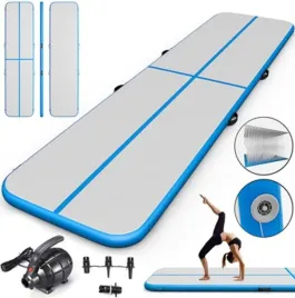 airtrack-materac-gimnastyczny-sciezka-akrobatyczna-niebieska-400x100x10