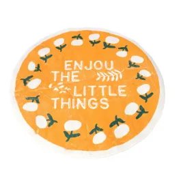 okragly-dywan-antyposlizgowy-100-x-100-cm-wzor-kwiaty-zolty