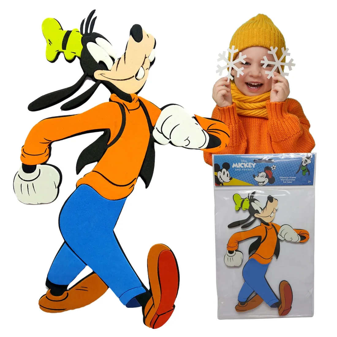 dekoracja-scienna-myszka-miki-goofy-mala