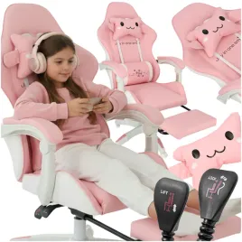 fotel-dzieciecy-dla-gracza-rozowy-z-podnozkiem-gamingowy-obrotowy-miekki