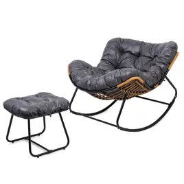 nowoczesny-fotel-bujany-skandynawski-kokon-szary-z-podnozkiem