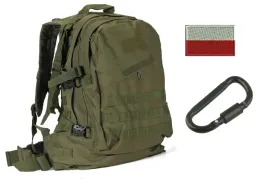 plecak-wojskowy-taktyczny-turystyczny-miejski-zielony-flaga-karabinczyk