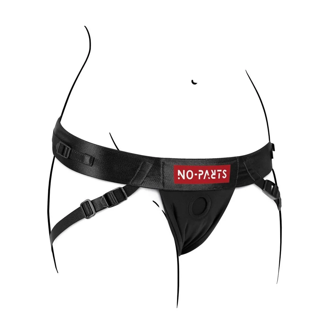 no-parts-jordan-adjustable-strap-on-harness