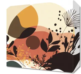 obraz-30x30cm-zachod-slonca-w-ogrodku