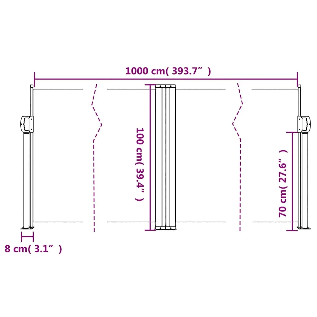 markiza-boczna-100x1000-cm-brazowa