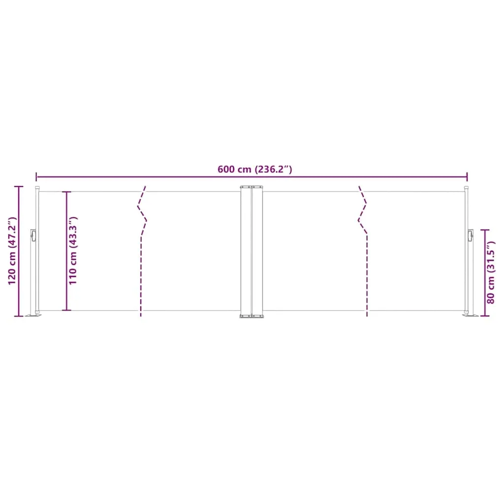 markiza-boczna-120x600-cm-czerwona-stan-nowy