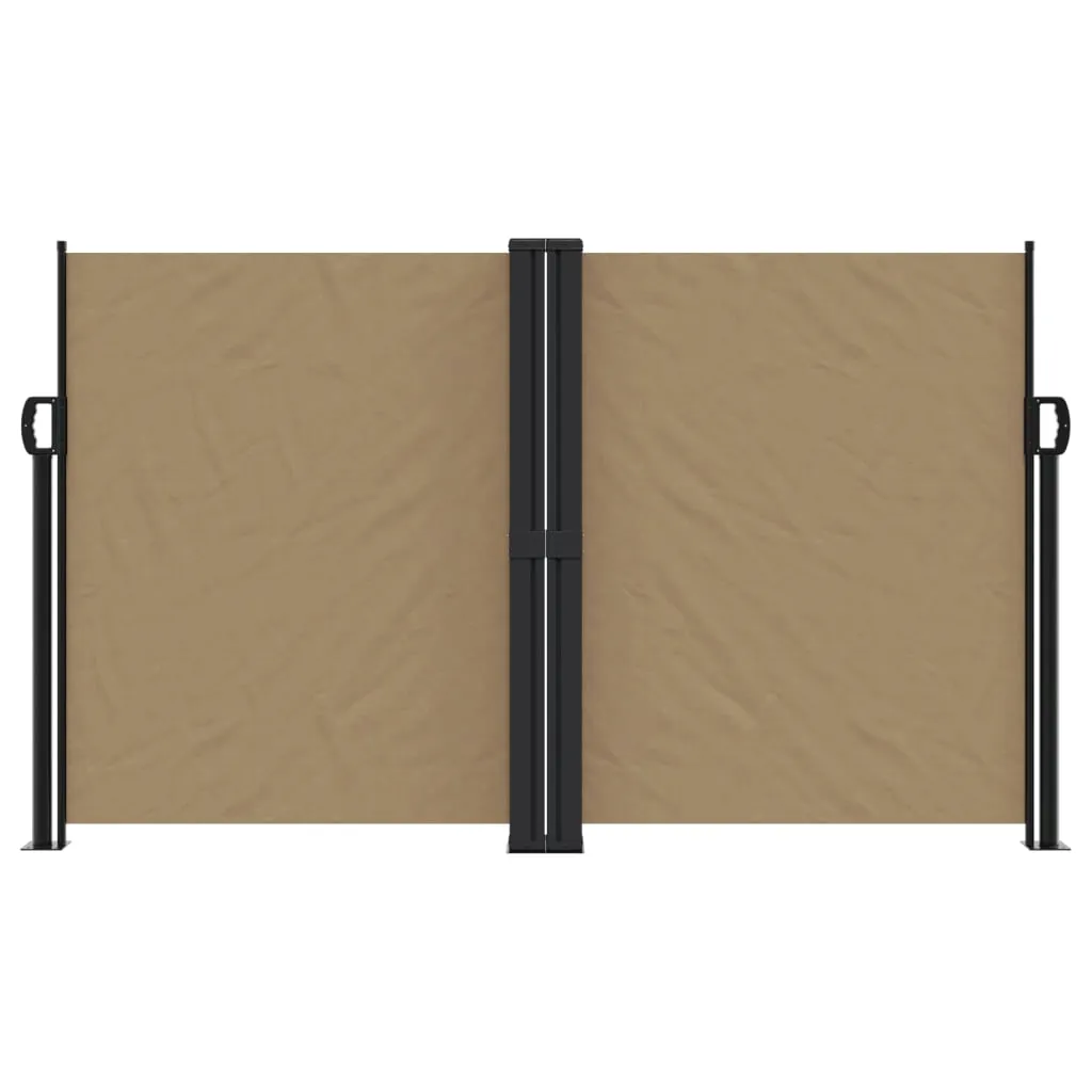 markiza-boczna-140x1000-cm-taupe-stan-nowy