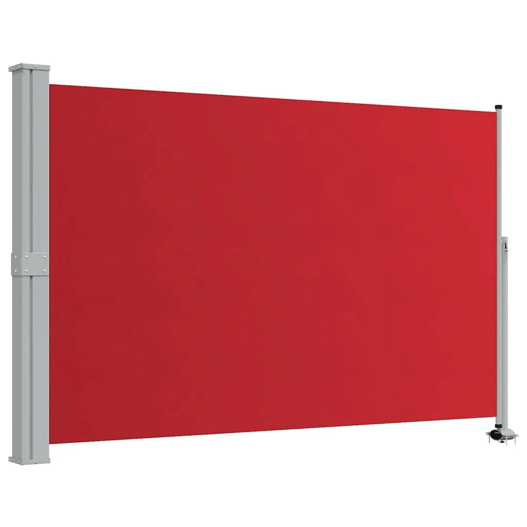 markiza-boczna-160x300-cm-czerwona-stan-nowy