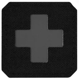 m-tac-naszywka-na-rzep-medyczna-medic-cross-laser-cut-black-grey
