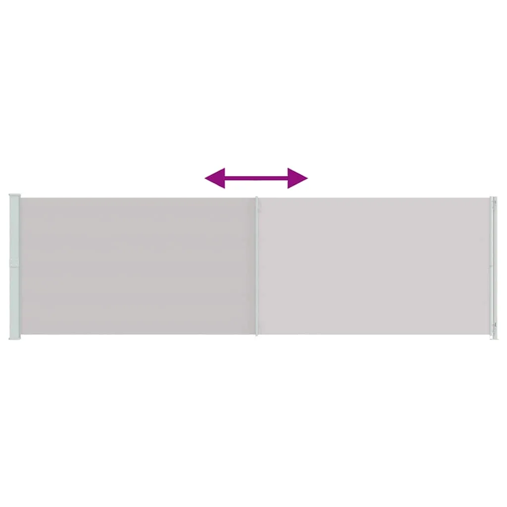 markiza-boczna-180x600-cm-szara-stan-nowy