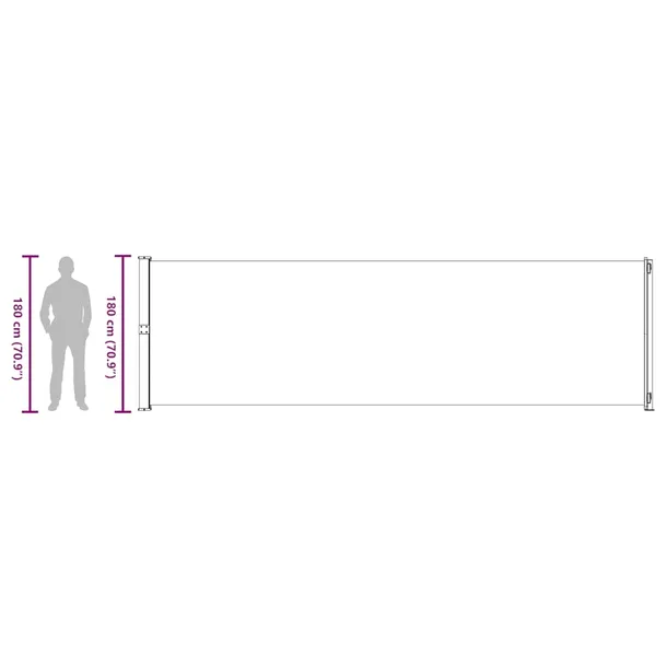 markiza-boczna-180x600-cm-szara-material-dominujacy-tworzywo-sztuczne-stan-nowy