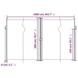 markiza-boczna-200x1000-cm-biala-stan-nowy-kod-producenta-ze-4004766