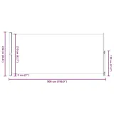markiza-boczna-220x500-szara-stan-nowy-szerokosc-produktu-500-cm