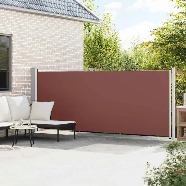 markiza-boczna-600x160-cm-brazowa-material-dominujacy-tworzywo-sztuczne