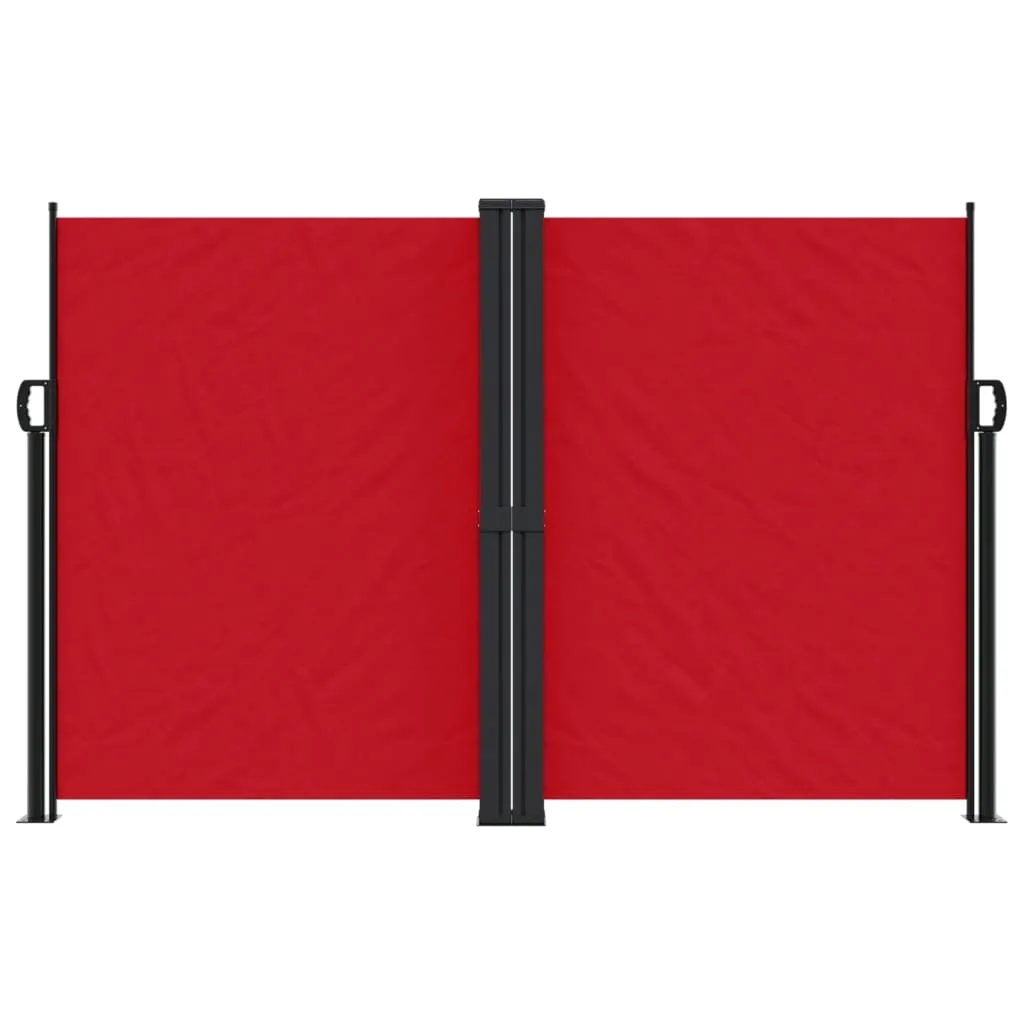 markiza-boczna-czerwona-160x1000-cm-stan-nowy